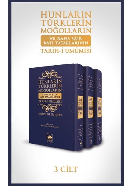 Hunların Türklerin Moğolların ve Daha Sair Batı Tatarlarının Tarih I Umumisi (Ciltli - Kutulu)