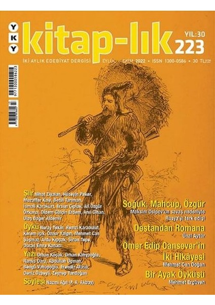 Kitap-Lık 223 Soğuk, Mahcup, Özgür