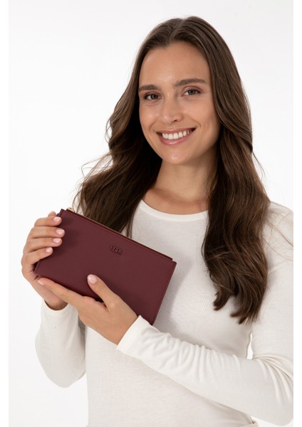 Kadın Bordo Cüzdan 50314832-VR014