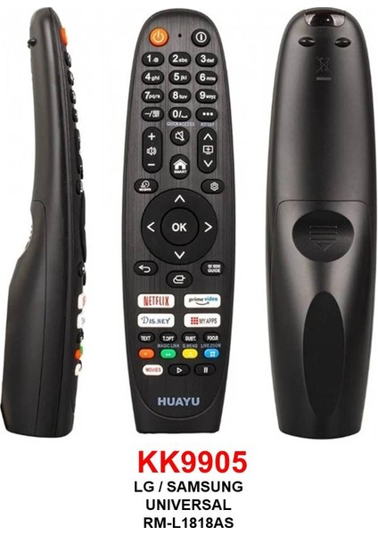 Unıversal RM-L1818AS LCD Kumanda