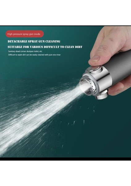 3 Fonksiyonlu Start Stop Tuşlu Filtreli Duş Başlığı, Masaj ve Basınçlı Temizlik fırsatları