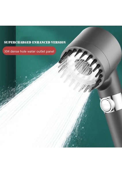 3 Fonksiyonlu Start Stop Tuşlu Filtreli Duş Başlığı, Masaj ve Basınçlı Temizlik indirimleri