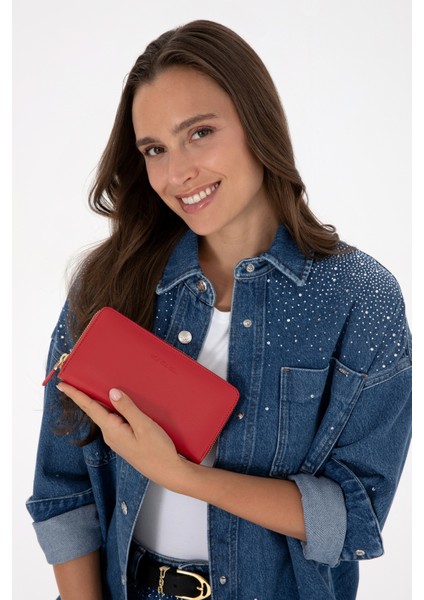 Kadın Kırmızı Cüzdan 50316848-VR030