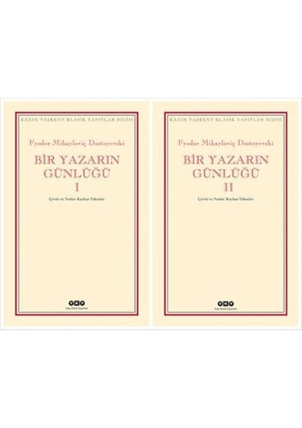 Bir Yazarın Günlüğü (2 Cilt Takım)
