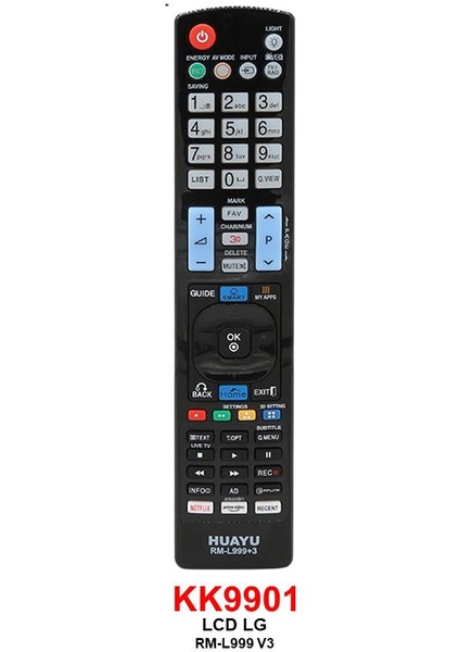 RM-L999 V3 LCD Kumanda