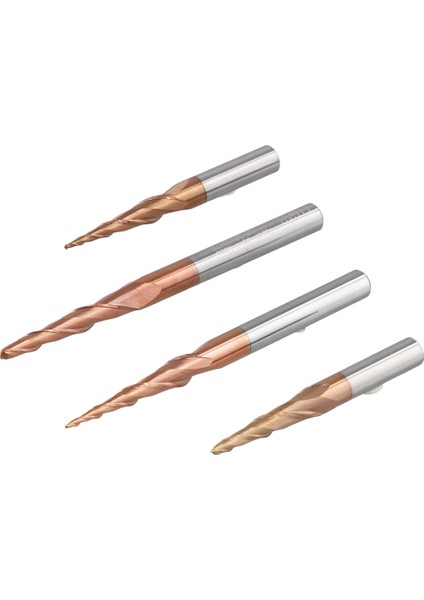 4pcs Karbür Spiral Konik Top Burun Uç Değirmen 6mm Şafak Yönlendirici Bit Ağaç Işleme Cnc Oyma Bitleri Ahşap Freze Kesici (Yurt Dışından) modelleri