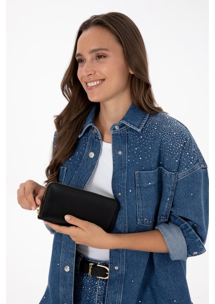 Kadın Siyah Cüzdan 50316848-VR046