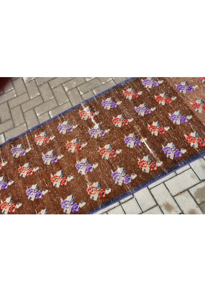 Doğulu Halı, 81X248 cm Yolluk Halı, Kahverengi Dekoratif Halı, Türk Halı indirimleri