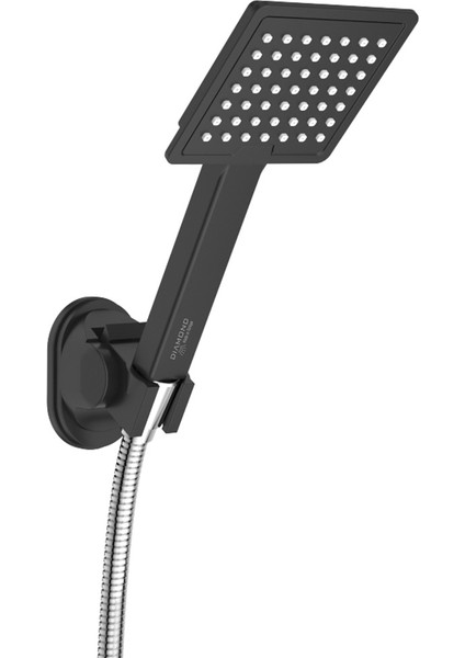 Şık Siyah Mafsallı El Duşu, Pratik ve Kullanışlı Ev Temizlik Aleti