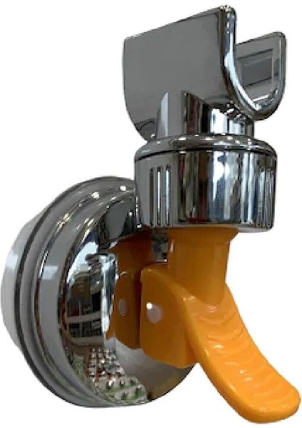 Krom Paslanmaz Duş Seti Siyah Hortum ve Mafsal ile Kolay Kullanım