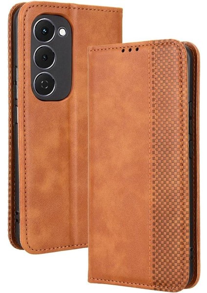 Tecno Spark 40 Pro Plus 4g Premium Pu Deri Kılıf Tpu Tampon Kart Tutucu Ayaklı Gizli Manyetik Adsorpsiyonlu Darbeye Dayanıklı Flip Cüzdan Kılıf (Yurt Dışından) indirimleri
