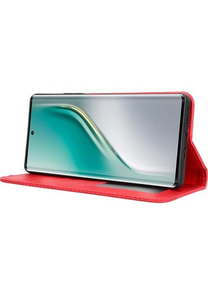 Tecno Camon 40 4g Premium Pu Deri Kılıf Tpu Tampon Kart Tutucu Ayaklı Gizli Manyetik Adsorpsiyonlu Darbeye Dayanıklı Flip Cüzdan Kılıf (Yurt Dışından) fiyatları