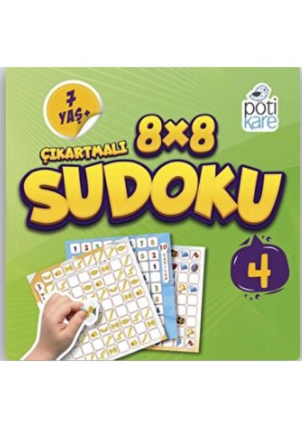 8x8 Çıkartmalı Sudoku 7+ (4)