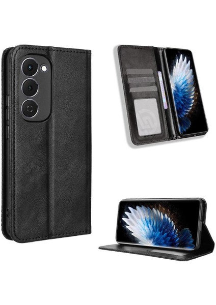Tecno Spark 40 Pro Plus 4g Premium Pu Deri Kılıf Tpu Tampon Kart Tutucu Ayaklı Gizli Manyetik Adsorpsiyonlu Darbeye Dayanıklı Flip Cüzdan Kılıf (Yurt Dışından) modelleri