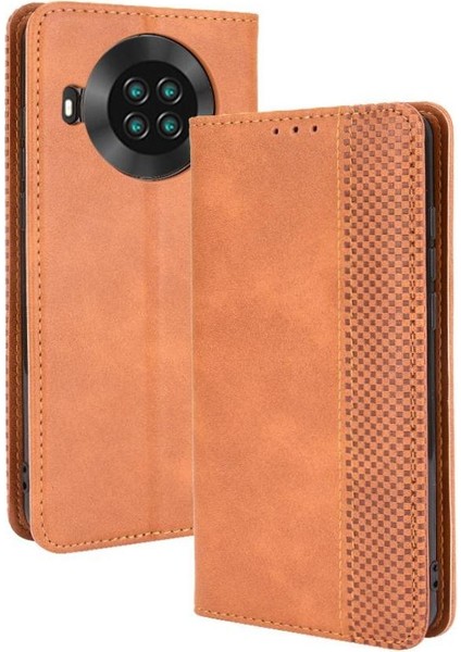 Cubot Note 20/note 20 Pro Premium Pu Deri Kılıf Tpu Tampon Kart Tutucu Ayaklı Gizli Manyetik Adsorpsiyonlu Darbeye Dayanıklı Flip Cüzdan Kılıf (Yurt Dışından)