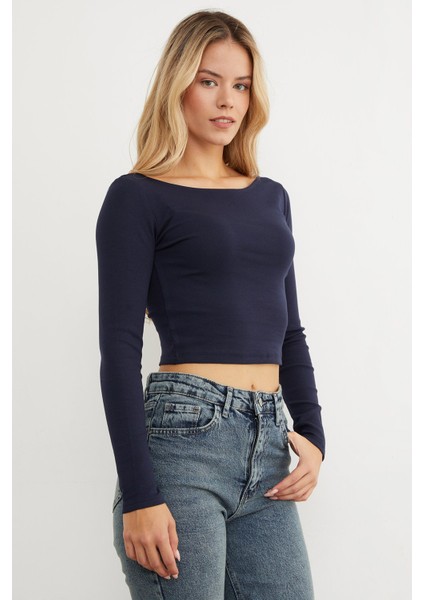 Basic Kayık Yaka Modal Bluz fiyatları