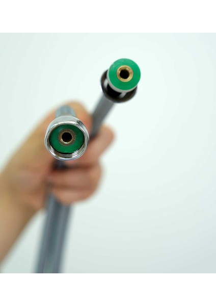 5 Fonksiyonlu Su Tasarruflu Turbo Duş Başlığı ve Hortumu, Gri Renk fırsatları