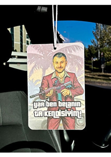 Azer Bülbül Tasarımlı Oto Kokusu 1 Adet Fresh Koku Şık ve Canlı Renkler fiyatları