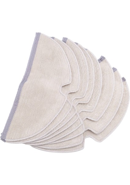 Xiaomi Için 8 Mikrofiber Bez Roborock S5 Max S6 Pure S50 S51 S55 S6 E4 Mops Yedek Parça Aksesuarları Kiti (Yurt Dışından)