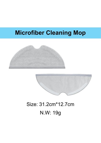Dream F9, D9, D9 Pro, D9 Max Black, L10 Pro Robot Vakum Süpürge Mop Bez Pedleri Yedek Parçalar (Yurt Dışından) fırsatları