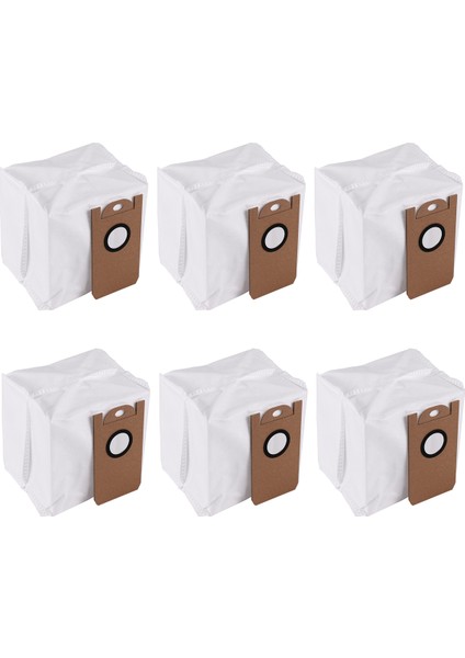 Amarey A90 Için 6 Paket Yedek Toz Torbaları+ Kendini Boşaltıcı Robot Vakumu (Yurt Dışından) modelleri