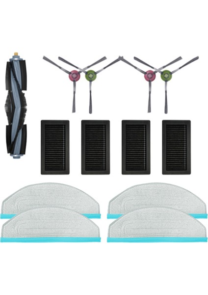 Ana Fırça Yan Fırçası Hepa Filtre Mop Bezi Ecovacs Yedı cc Robot Vakum Süpürge Yedek Yedek Parça (Yurt Dışından) indirimleri