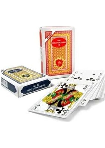 İskambil Oyun Kağıdı Çift Deste 104 Kart Dayanıklı Alman Kağıdı ile Üretildi fırsatları