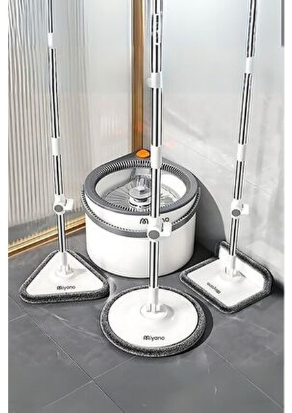 M80 Plus Su Hazneli Mop Seti 3 Parça Kolay Kullanım Yüksek Emicilik Özellikli fiyatları