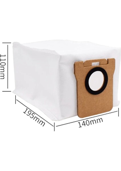 Xiaomi Robot Vakum Için X20+/ X20 Artı Aksesuarlar Toz Torbası Paspas Bezi Ana Yan Fırça Hepa Filtre Yedek Parçaları (Yurt Dışından) fırsatları