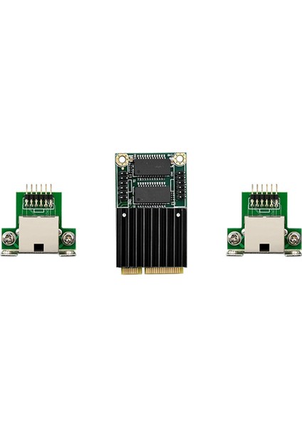 Gigabit Ağ Kartı Çift RJ45 Port Gigabit Server Nıc Adaptör 10/100/1000MBPS Ethernet Nıc Pc Için (Yurt Dışından) fırsatları