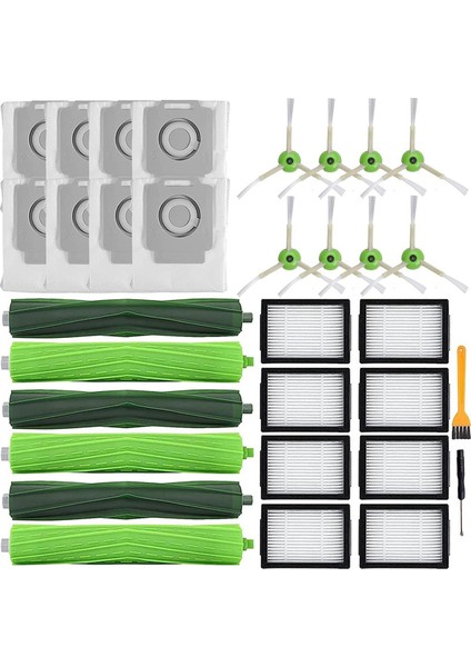 Irobot Roomba I7 I7+ I3 I3+ I4 I4+ I6 I6+ I8 I8+ J7 J7+/plus E6 E7 Vakum Süpürge Aksesuarları (Yurt Dışından)
