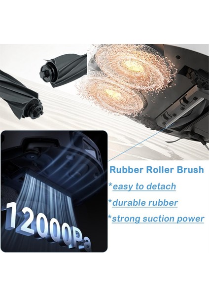 Dreame L10S Pro Ultra Isı/ X30 Ultra Ana Yan Fırça Hepa Filtre Mop Bez Tuz Torbaları Yedek Parçalar Için Aksesuarlar (Yurt Dışından) fırsatları