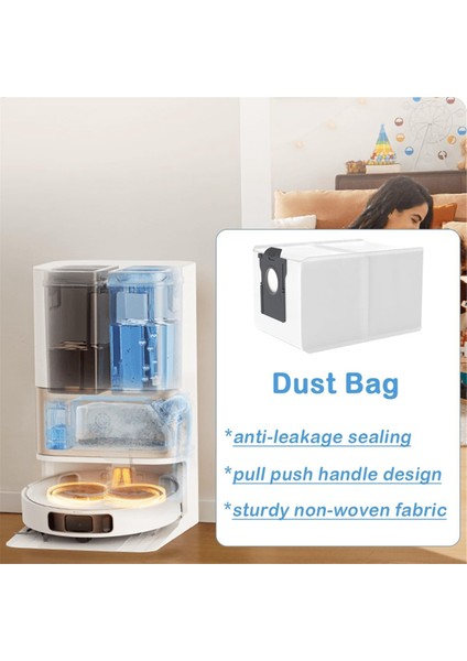 Dreame L10S Pro Ultra Isı/ X30 Ultra Ana Yan Fırça Hepa Filtre Mop Bez Tuz Torbaları Yedek Parçalar Için Aksesuarlar (Yurt Dışından) indirimleri