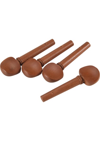 4pcs 4/4 Boyut Keman Keman Tuning Peg Seti Jujube Ahşap Değiştirme 4/4 Boy Boyu (Yurt Dışından) modelleri