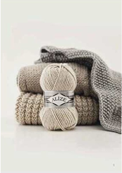 Süperlana Maxi Kalın El Örgü İpi Yün Malzemeden Siyah Renk 149 gr indirimleri