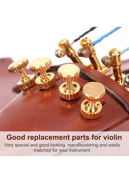 4pcs Keman Ipi Tuner Ince Tuner Ayarlama Parçaları Uygun 3/4 - 4/4 Keman Keman Aksesuarları Gümüş (Yurt Dışından) modelleri