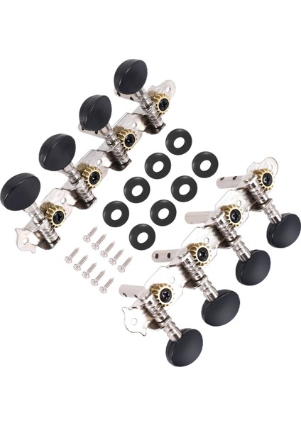4L4R Mandolin Ayarlanma Pegs Makine Başlıkları Dize Ayarlama Mandolin Enstrüman Aksesuar (Yurt Dışından) modelleri