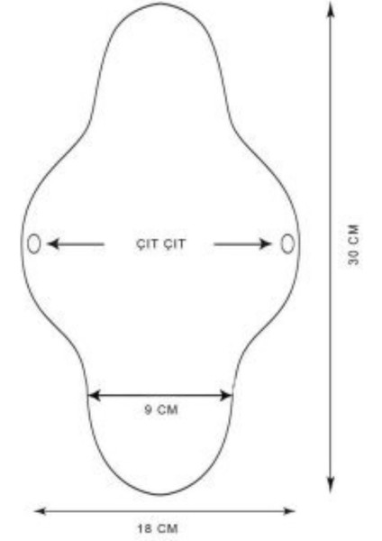 Yıkanabilir Doğal Kadın Pedi 10'lu Gece Fırsat Set fiyatları