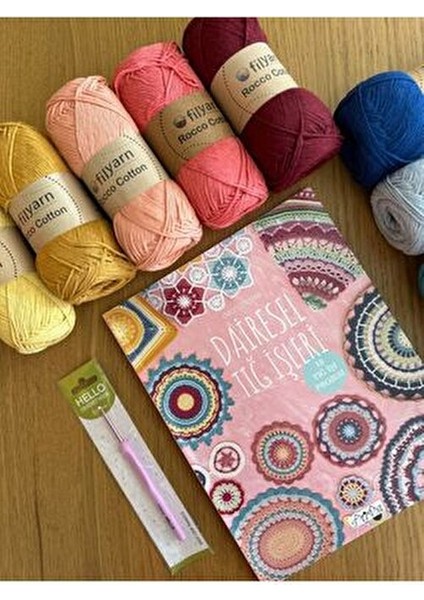 Bibu Kitaplı Tığ Işi Seti - Crochet Kit - Dairesel Tığ Işleri fiyatları