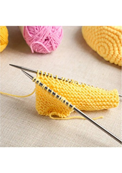 3 Adet Patik Çorap Şiş Seti (2.5-3-3.5no)-Kısa Çift Uçlu 20CM-BAŞLANGIÇ ve Çocukları Şiş Seti indirimleri