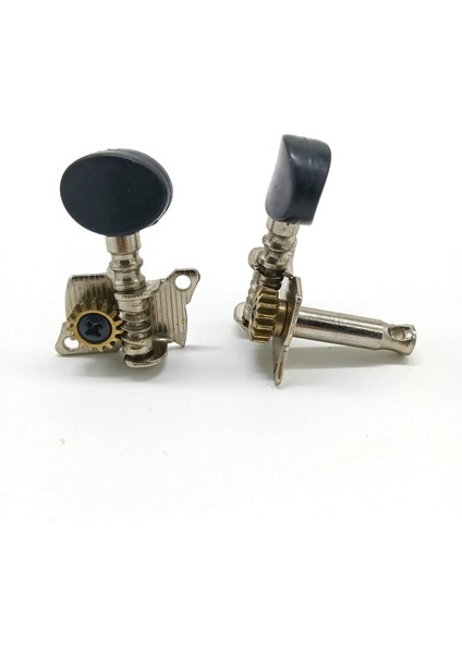 4 Adet Metal Açıldı Ukulele Uke Tuning Mandallar Tunerler Yuvarlak Kap Siyah (Yurt Dışından) indirimleri