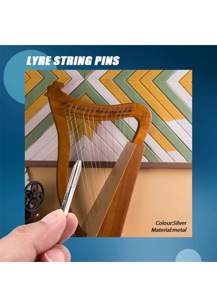 Laiyaqin Için 10 Adet Lir Pimleri Küçük Harp String Müzik Lir Greek Enstrümanı Lir Müzikal Telli Enstrümanlar (Yurt Dışından) indirimleri