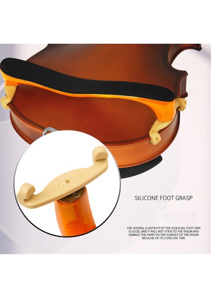 Irin Ayarlanabilir Klasik Akçaağaç Keman Omuz Desteği 4/4 Kemancı Için Sünger Dolgu ile (Yurt Dışından) modelleri