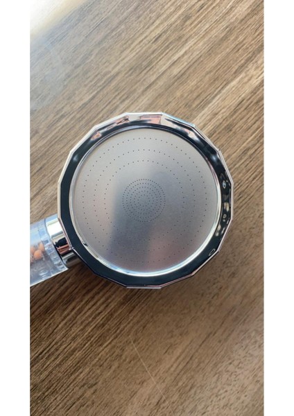 Su Tasarruflu Boncuklu 3 Kademeli Tazyikli Duş Başlığı Gri indirimleri