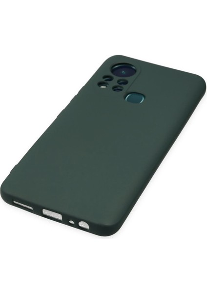 Zengezur Newface Infinix Hot 11S Kılıf Nano Içi Kadife Silikon - Koyu Yeşil fırsatları