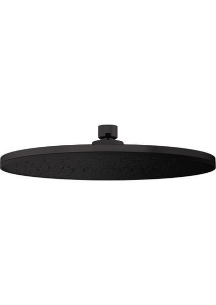 Yuvarlak Banyo Duş Başlığı 25X25 Mat Siyah, Şık ve Kullanışlı Tasarım