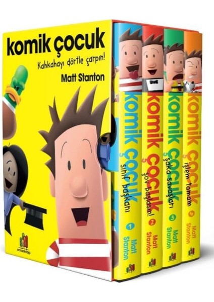 Komik Çocuk 4 Kitap Set