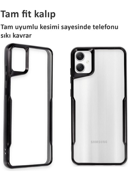 Samsung Galaxy A05 Kılıf Darbe Önleyici Kenar Renkli Silikon Kapak fırsatları