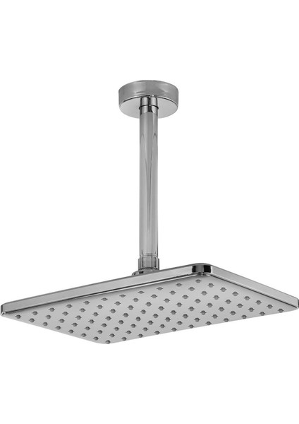 Gri Duş Başlığı, Şık ve Modern Tasarım, Kolay Montaj, Dayanıklı Malzeme