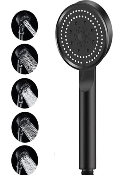 Bej ve Siyah Renkli Çok Fonksiyonlu El Duşu - Pratik ve Şık Tasarım fırsatları